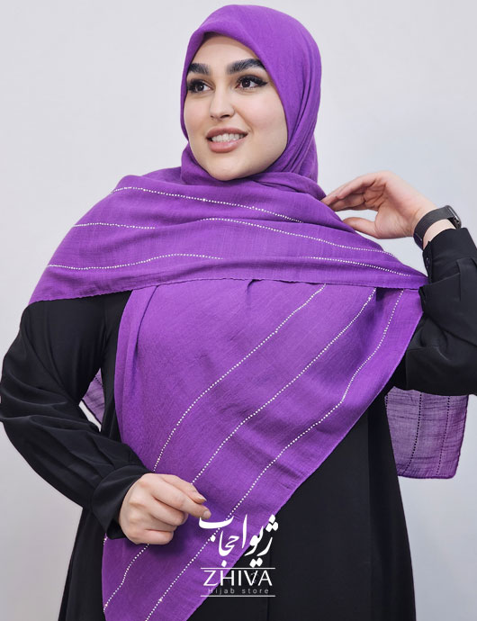 روسری وال اسلپ نگين دار