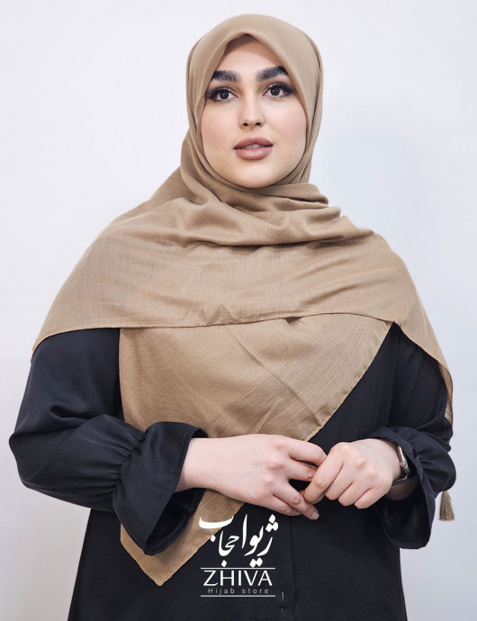روسری نخی ساده