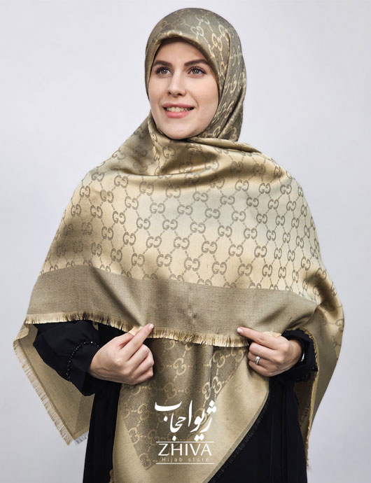 روسری لمه طلايی كد 4