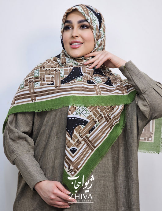 روسری سيا اسكارف طرح 37	