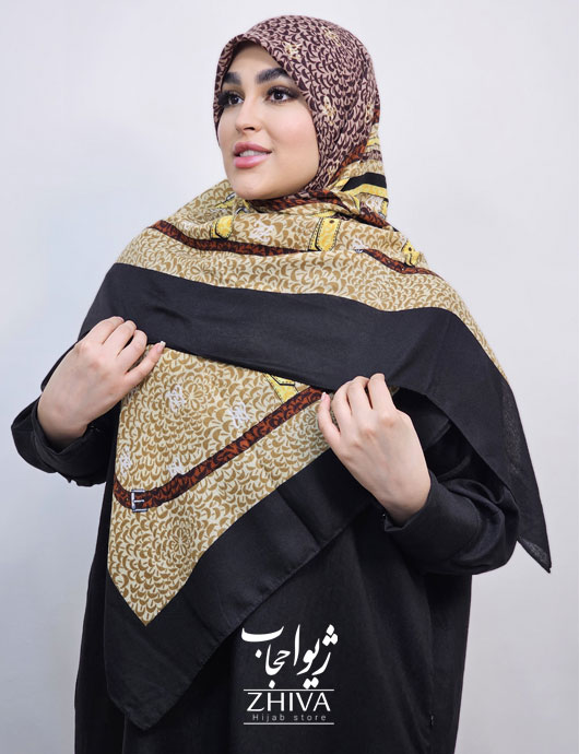 روسری سيا اسكارف طرح 39