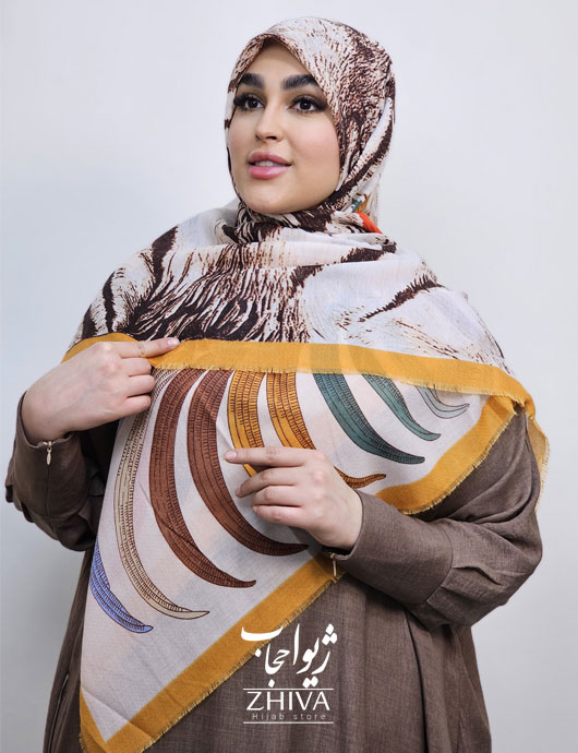 روسری سيا اسكارف طرح 40