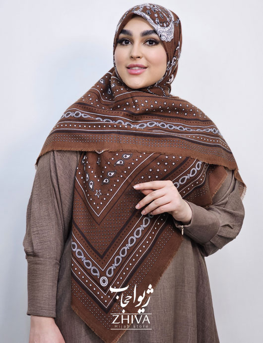 روسری سيا اسكارف طرح 41
