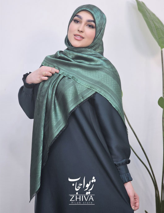 عبای افرا سبز ساتن جوليا	