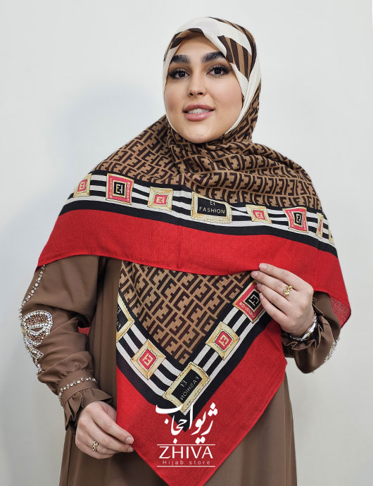 روسری سيا اسكارف طرح 42	