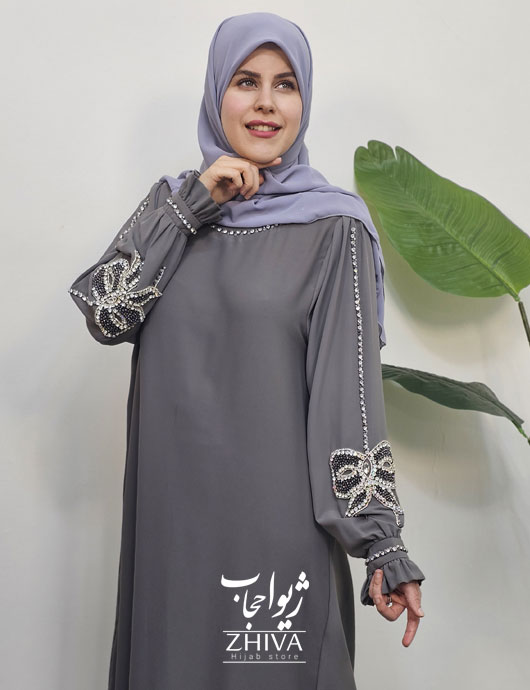 افرا پاپيون جواهردوزی طوسی