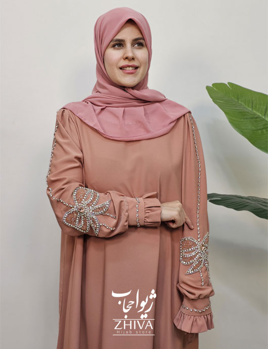 افرا پاپيون جواهردوزی گلبهی	