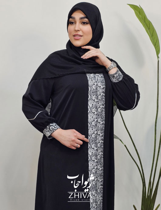 عبا مهياس جلوباز مشكی