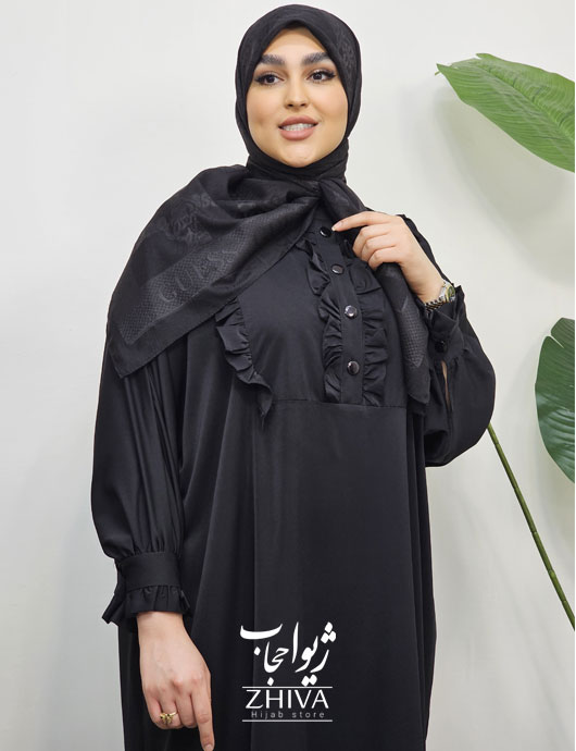 عبای سلاله مشكی 99 درصد سالم