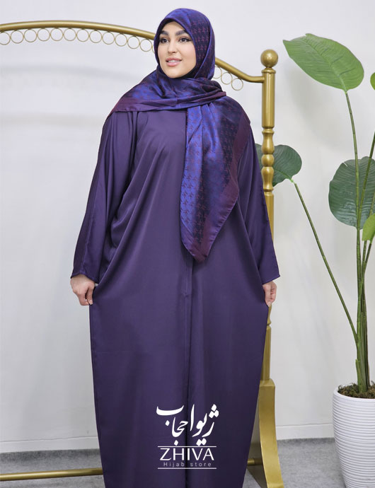 عبای ميزبان بادمجانی	