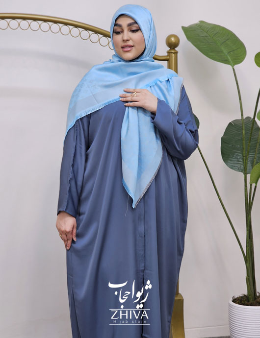 عبای ميزبان آبی اطلسی	