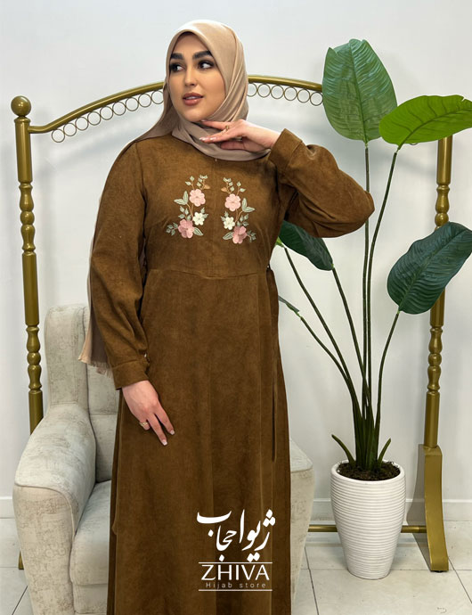 عبای گلدوزی ماری شتری