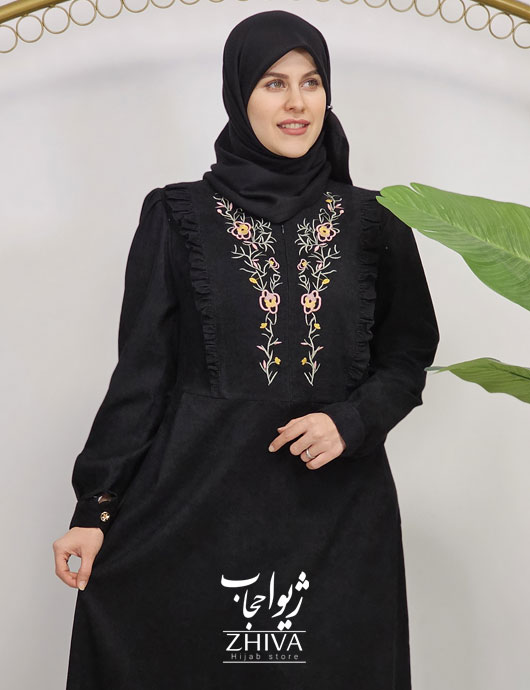 عبای رونيكا مشكی	