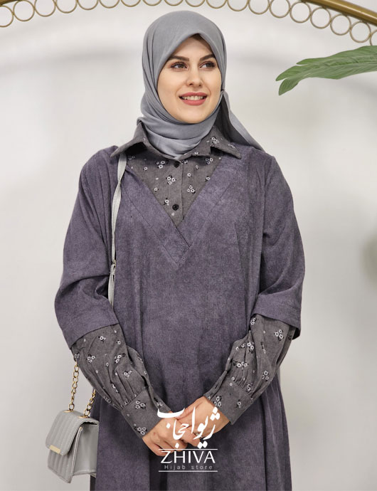 عبا ترلان مخمل طوسی