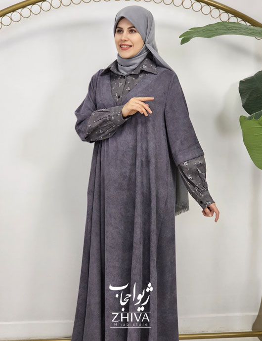 عبا ترلان مخمل طوسی