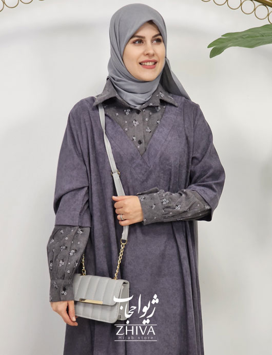 عبا ترلان مخمل طوسی