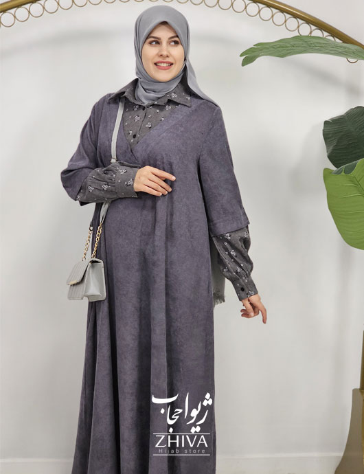 عبا ترلان مخمل طوسی