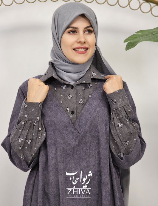 عبا ترلان مخمل طوسی