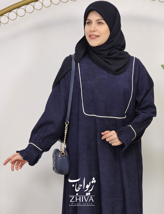 عبای جيران سرمه ای