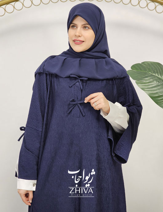 عبای ملودی سرمه ای