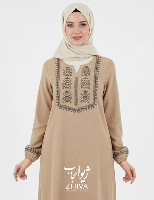 عبا گلدوزی طرح سنتی كرمی