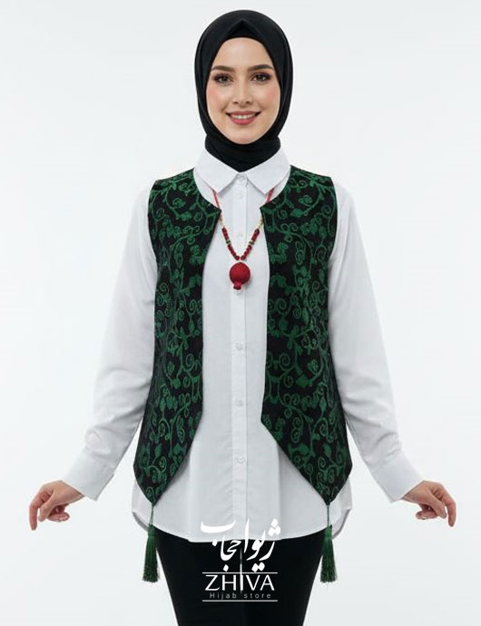 ست 3 تيكه يلدايی گل سبز