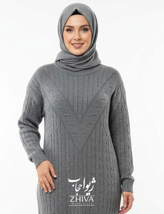 کفتان بافت طوسی