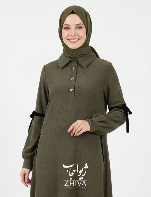 عبا آذر سبز