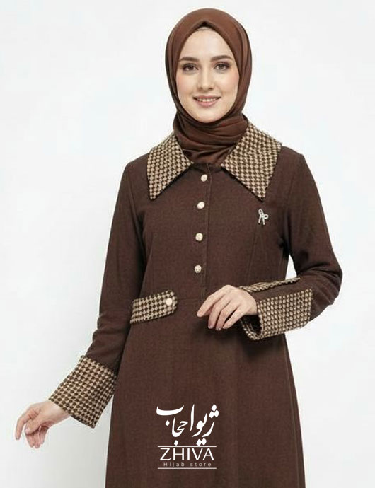 مانتو كيميا قهوه ای