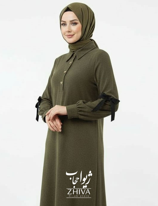 عبا آذر سبز