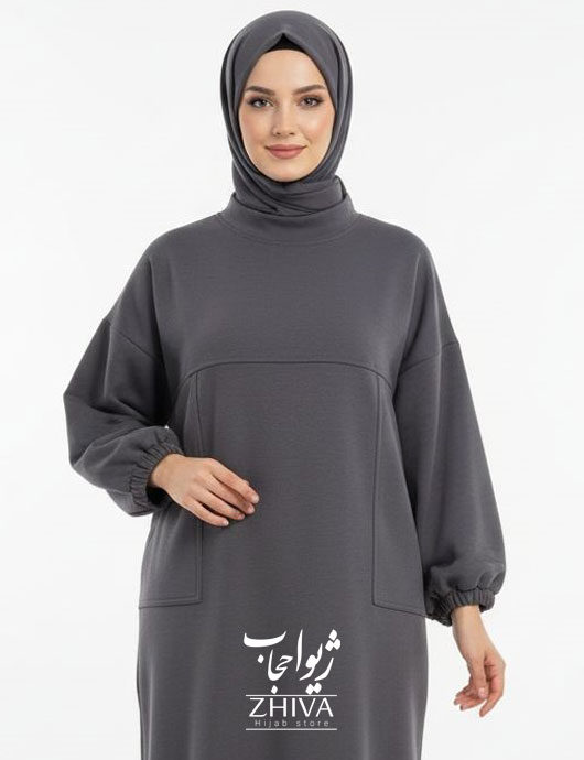 هودی بدون كلاه طوسی