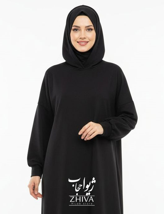 هودی كلاه دار مشكی