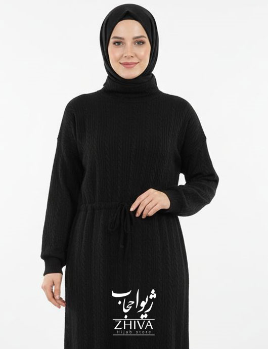 كفتان بافت ديانا مشكی