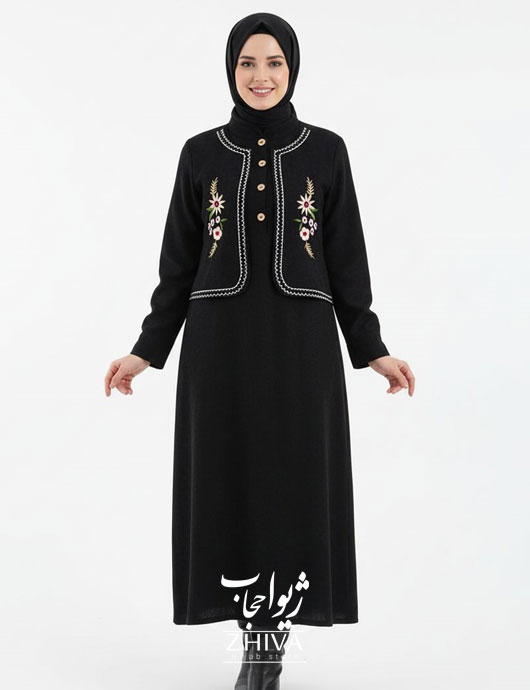 كت و سارافون گيسو مشكی