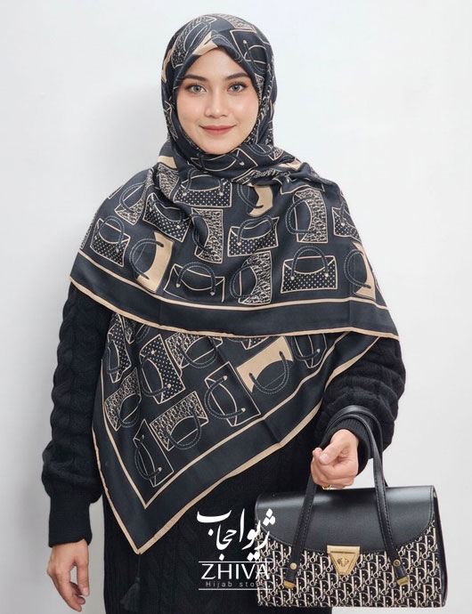 ست كيف و روسری كد 010