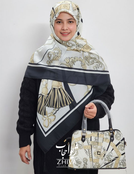 ست كيف و روسری كد 012	