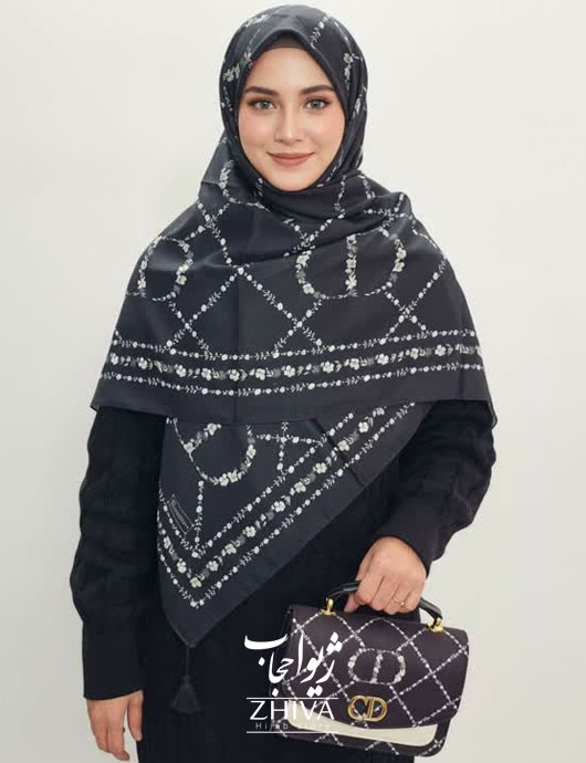 ست كيف و روسری كد 025	