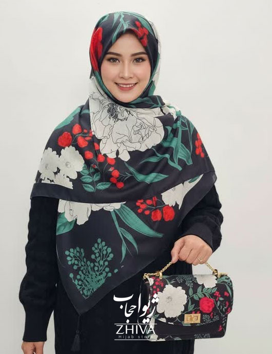 ست كيف و روسری كد 028	