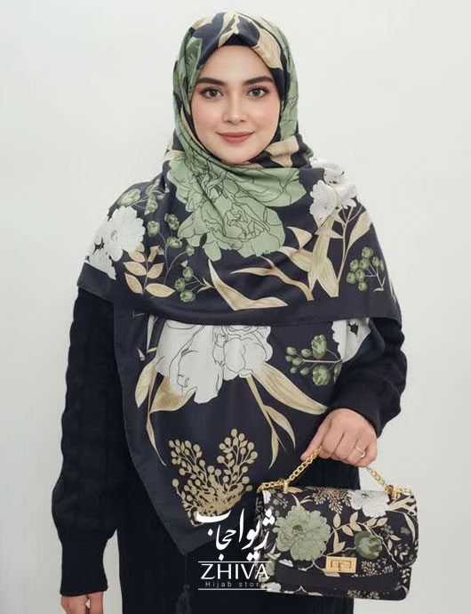 ست كيف و روسری كد 029	