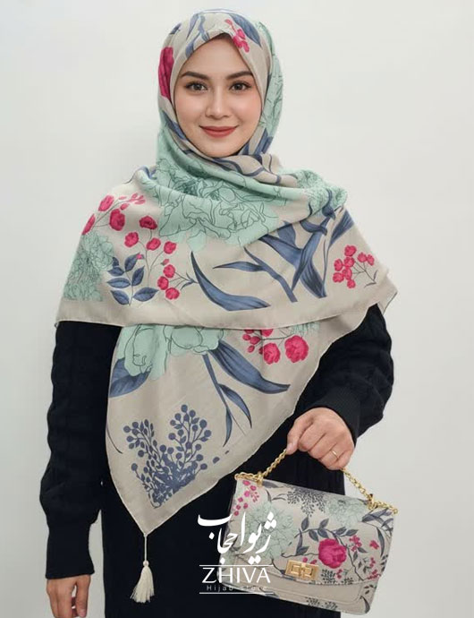 ست كيف و روسری كد 031	