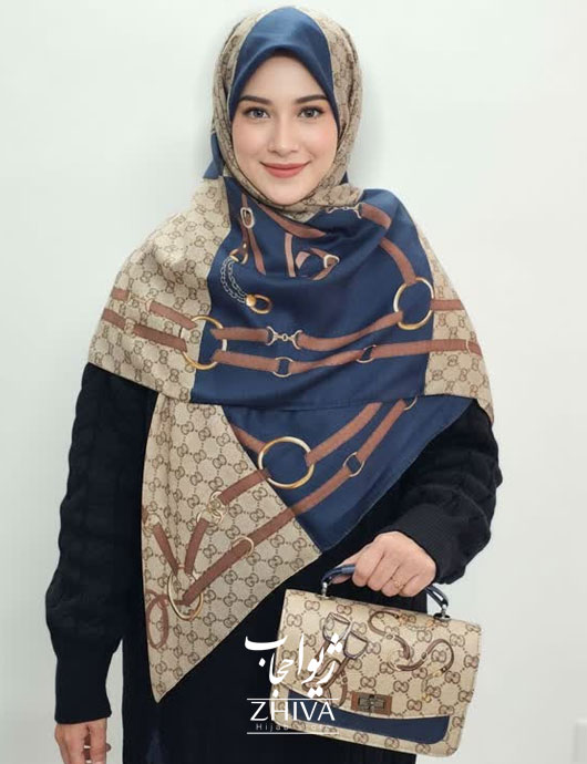 ست كيف و روسری كد 034	