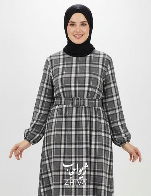 پيراهن چهارخانه پشمی كد 08	