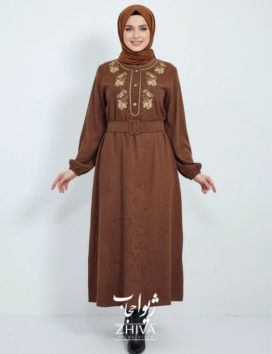 عبا گلدوزی برگ شتری