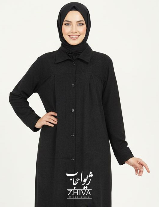 مانتو آتوسا مشكی
