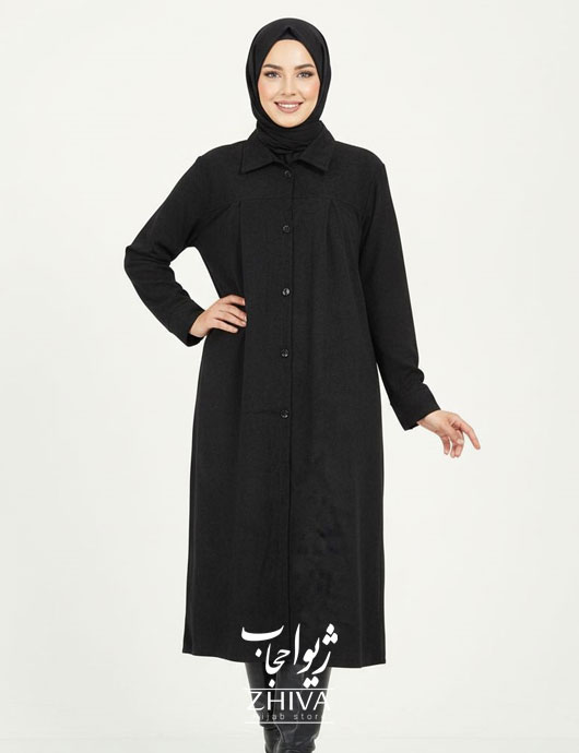 مانتو آتوسا مشكی