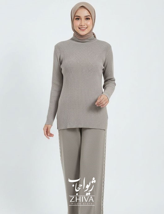سه تيكه پانچ و بافت طوسی