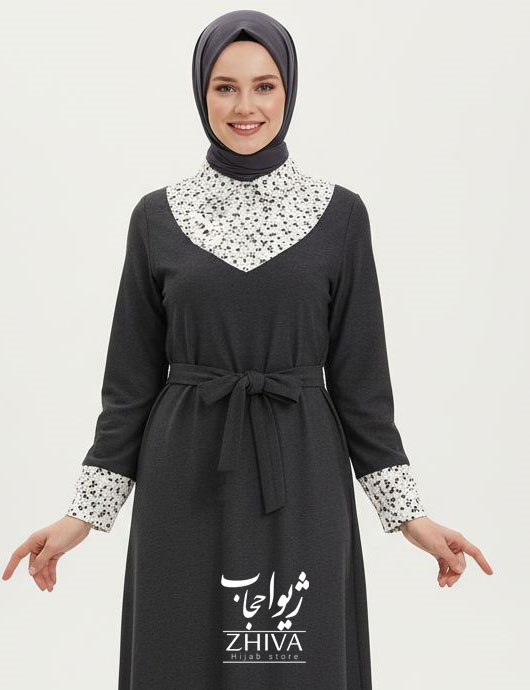 عبا هفتی گل باران مشكی
