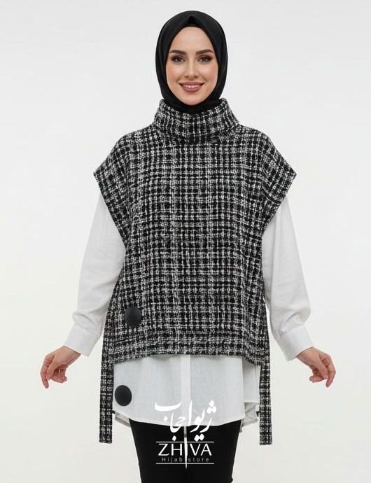 ست شومیز جلیقه نیروانا كد 2