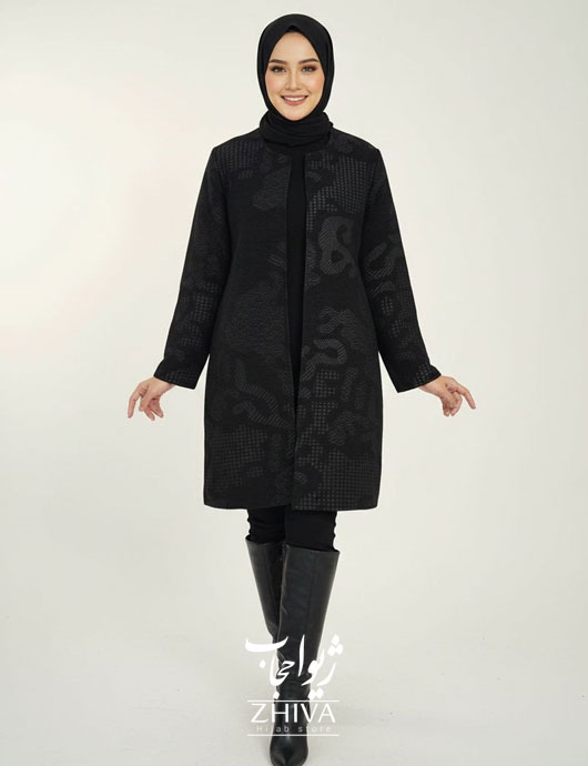 مانتو کتی ژاکارد