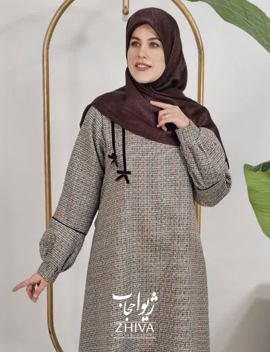 عبای زری بافت پاپیون مخمل كد 1
